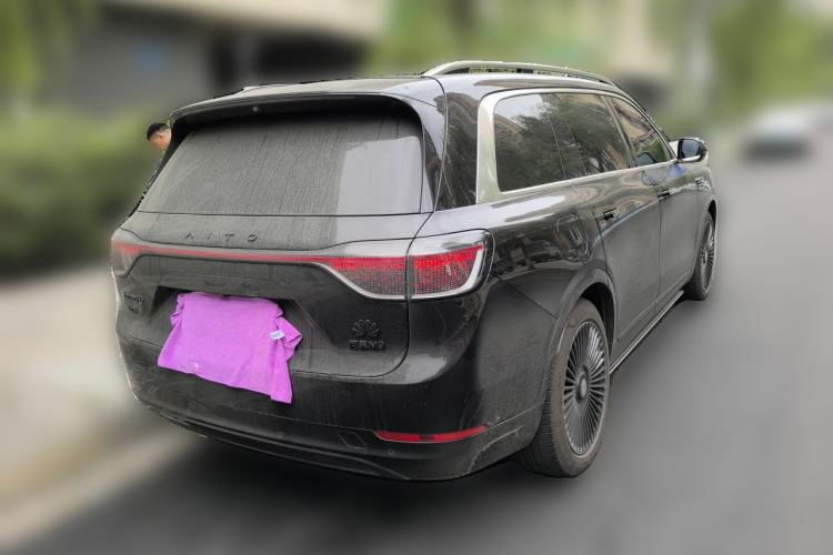Used Hima AITO M9 2024 Range-Extended Ultra Version 42 kWh 6-Seater Model Rear Right 45 Deg