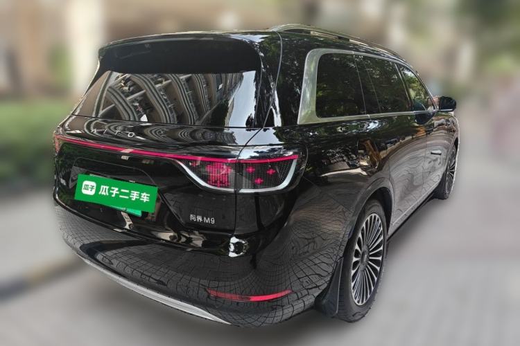 Used Hima AITO M9 2024 Range-Extended Ultra Version 52 kWh 6-Seater Model Rear Right 45 Deg