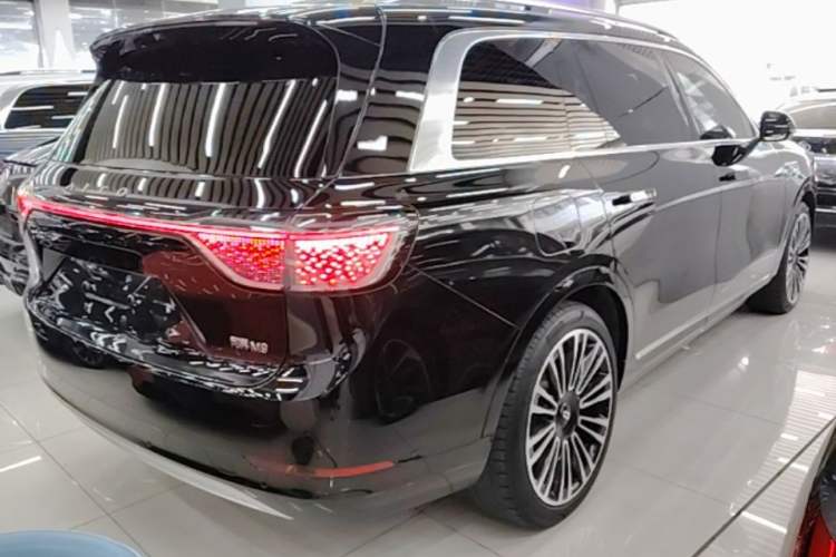 Used Hima AITO M9 2024 Range-Extended Ultra Version 42 kWh 6-Seater Model Rear Right 45 Deg