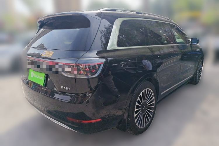 Used Hima AITO M9 2024 Range-Extended Ultra Version 42 kWh 6-Seater Model Rear Right 45 Deg