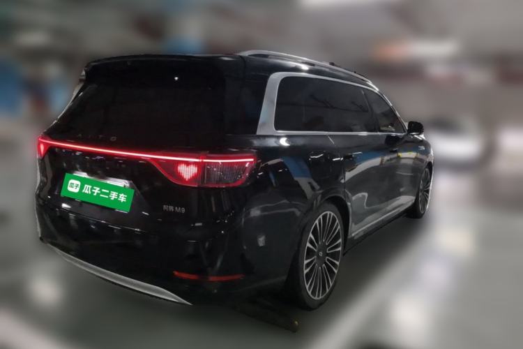 Used Hima AITO M9 2024 Range-Extended Ultra Version 42 kWh 6-Seater Model Rear Right 45 Deg