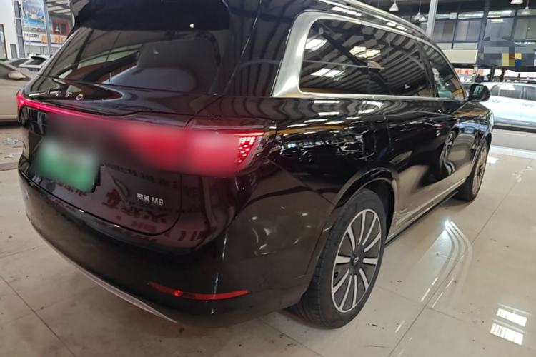 Used Hima AITO M9 2024 Range-Extended Ultra Version 52 kWh 6-Seater Model Rear Right 45 Deg