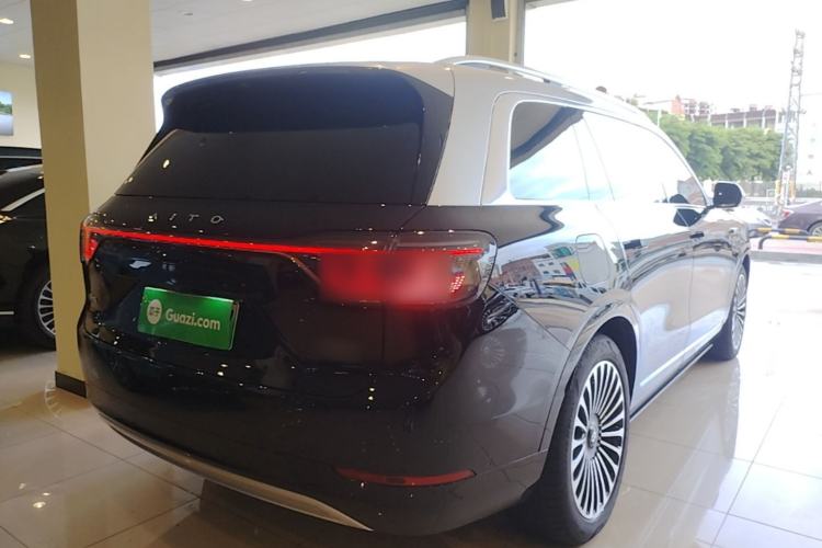 Used Hima AITO M9 2024 Range-Extended Ultra Version 42 kWh 6-Seater Model Rear Right 45 Deg