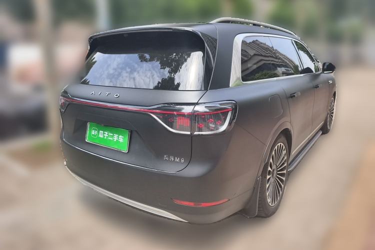 Used Hima AITO M9 2024 Range-Extended Max Edition 42 kWh 5-Seater Version Rear Right 45 Deg