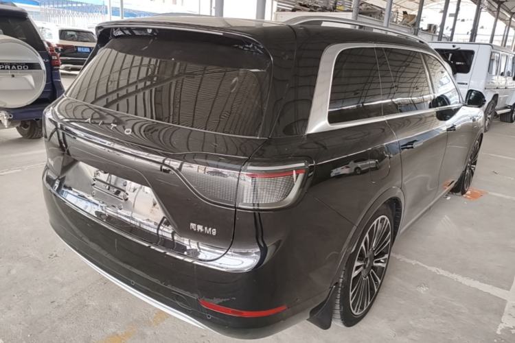 Used Hima AITO M9 2024 Range-Extended Ultra Version 42 kWh 6-Seater Model Rear Right 45 Deg