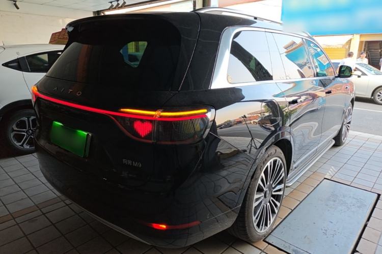 Used Hima AITO M9 2024 Range-Extended Ultra Version 52 kWh 6-Seater Model Rear Right 45 Deg