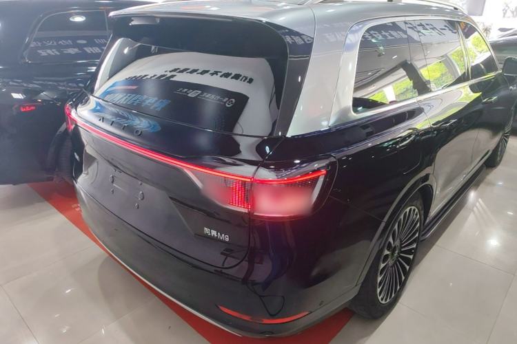 Used Hima AITO M9 2024 Range-Extended Ultra Version 42 kWh 6-Seater Model Rear Right 45 Deg