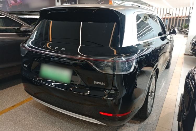 Used Hima AITO M9 2024 Range-Extended Ultra Version 52 kWh 6-Seater Model Rear Right 45 Deg