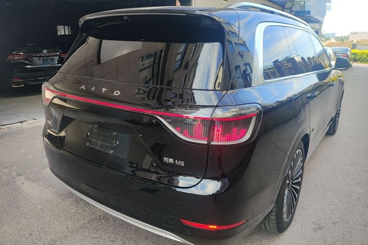 Used Hima AITO M9 2024 Range-Extended Max Edition 42 kWh 6-Seater Version Rear Right 45 Deg