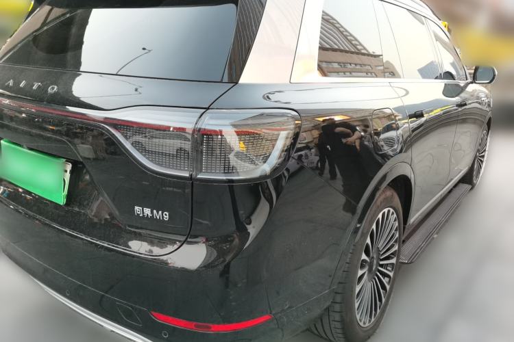 Used Hima AITO M9 2024 Range-Extended Ultra Version 52 kWh 5-Seater Model Rear Right 45 Deg