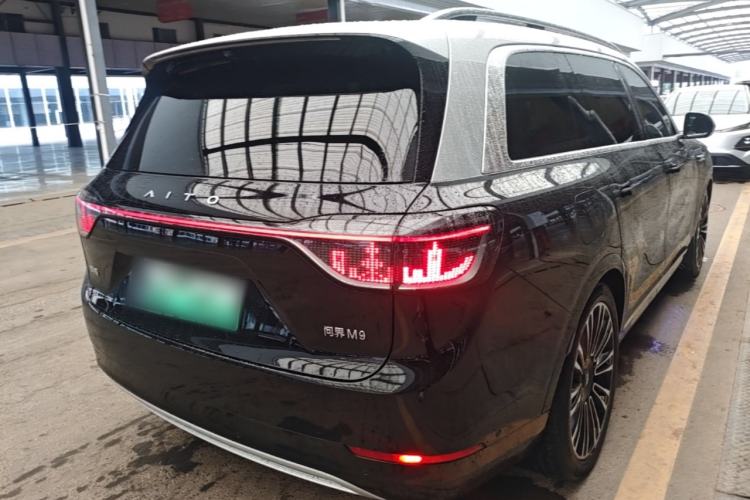 Used Hima AITO M9 2024 Range-Extended Ultra Version 42 kWh 6-Seater Model Rear Right 45 Deg