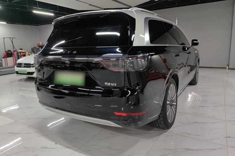 Used Hima AITO M9 2024 Range-Extended Max Edition 42 kWh 6-Seater Version Rear Right 45 Deg