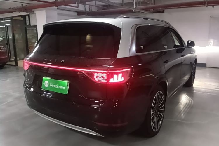 Used Hima AITO M9 2024 Range-Extended Ultra Version 42 kWh 6-Seater Model Rear Right 45 Deg