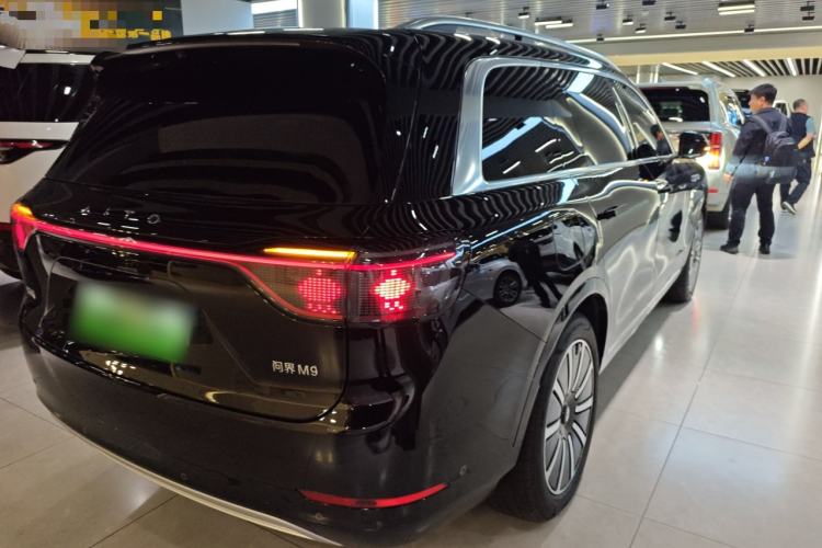 Used Hima AITO M9 2024 Range-Extended Ultra Version 52 kWh 5-Seater Model Rear Right 45 Deg