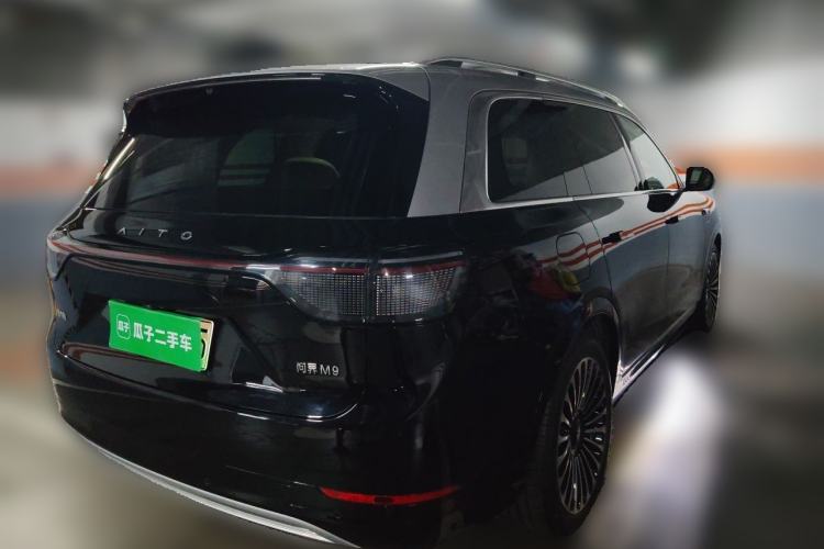Used Hima AITO M9 2024 Range-Extended Ultra Version 52 kWh 5-Seater Model Rear Right 45 Deg