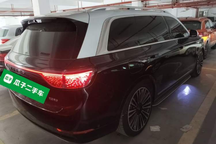 Used Hima AITO M9 2024 Range-Extended Ultra Version 42 kWh 6-Seater Model Rear Right 45 Deg