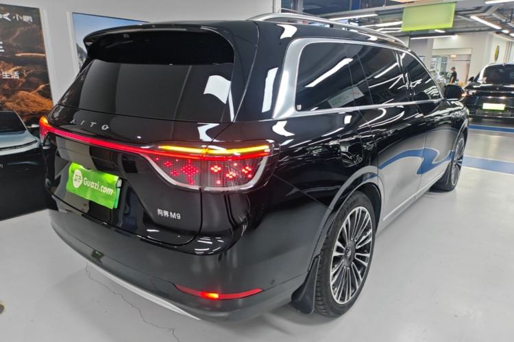 Used Hima AITO M9 2024 Range-Extended Ultra Version 42 kWh 6-Seater Model Rear Right 45 Deg