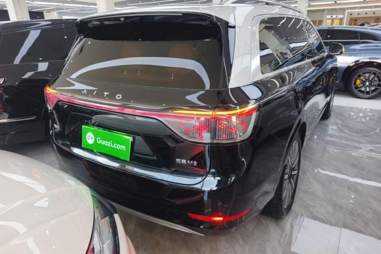 Used Hima AITO M9 2024 Range-Extended Ultra Version 42 kWh 6-Seater Model Rear Right 45 Deg