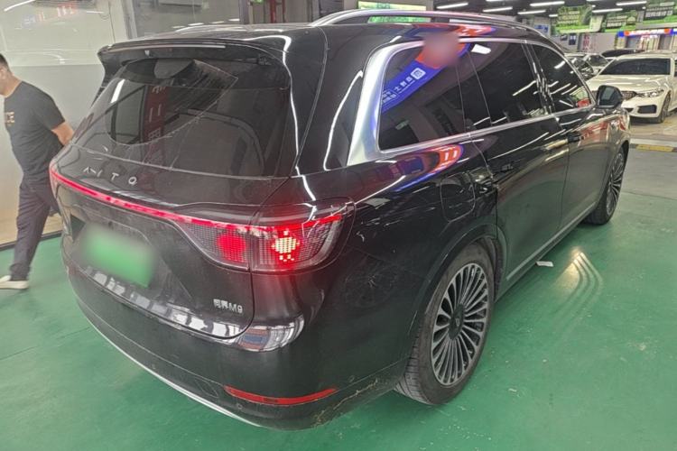 Used Hima AITO M9 2024 Range-Extended Ultra Version 52 kWh 6-Seater Model Rear Right 45 Deg