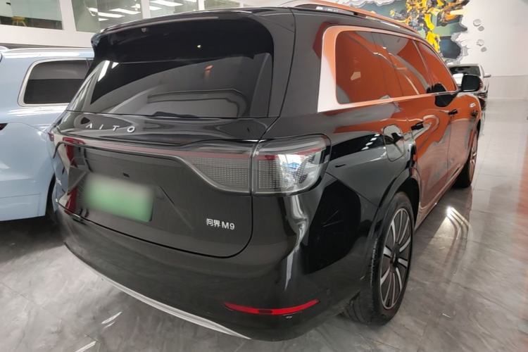 Used Hima AITO M9 2024 Range-Extended Ultra Version 42 kWh 6-Seater Model Rear Right 45 Deg