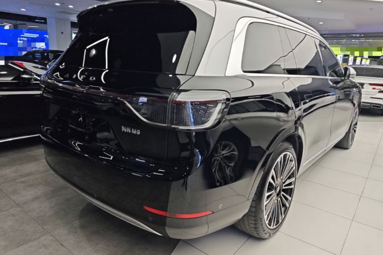 Used Hima AITO M9 2024 Range-Extended Ultra Version 42 kWh 6-Seater Model Rear Right 45 Deg