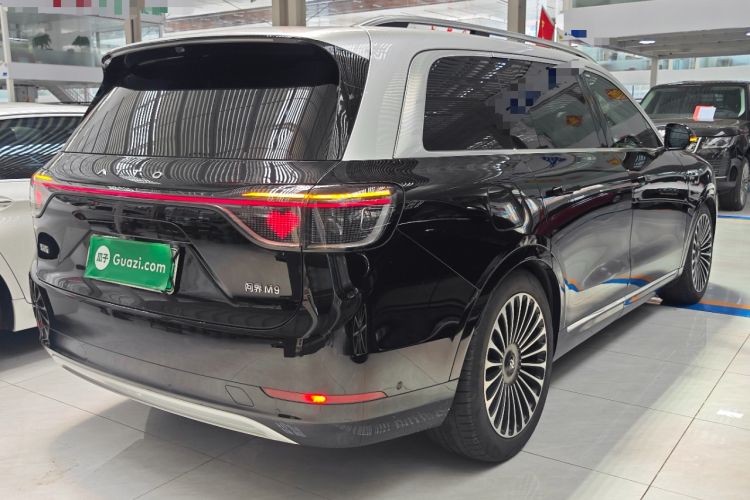 Used Hima AITO M9 2024 Range-Extended Ultra Version 52 kWh 6-Seater Model Rear Right 45 Deg