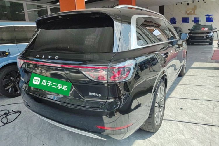 Used Hima AITO M9 2024 Range-Extended Ultra Version 42 kWh 6-Seater Model Rear Right 45 Deg