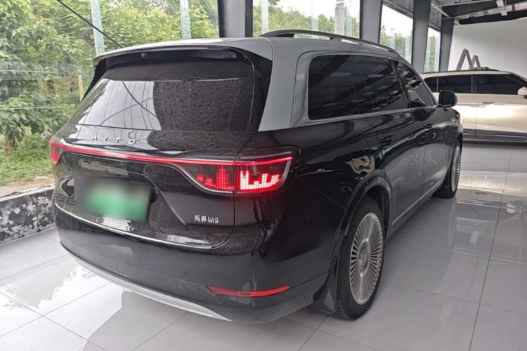 Used Hima AITO M9 2024 Range-Extended Ultra Version 52 kWh 6-Seater Model Rear Right 45 Deg