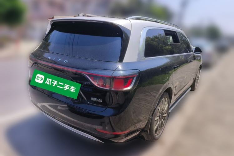 Used Hima AITO M9 2024 Range-Extended Ultra Version 42 kWh 6-Seater Model Rear Right 45 Deg
