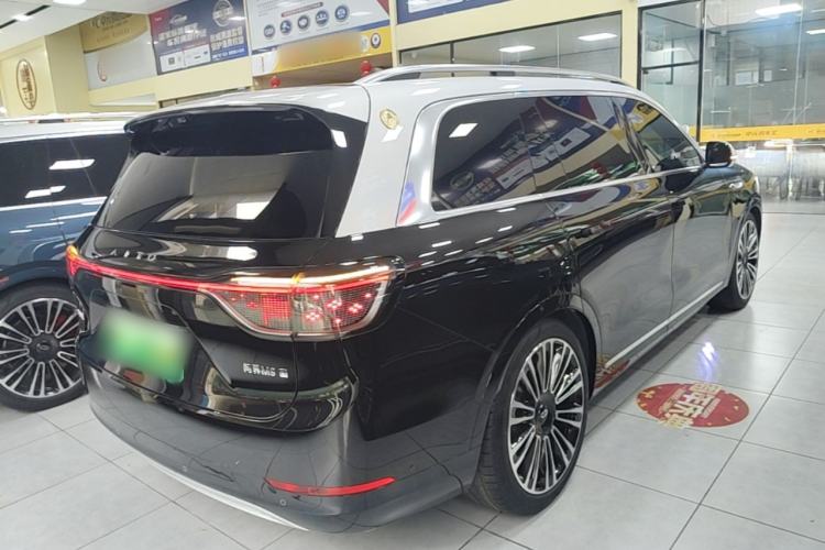 Used Hima AITO M9 2024 All-Electric Ultra Version 100 kWh 6-Seater Model Rear Right 45 Deg