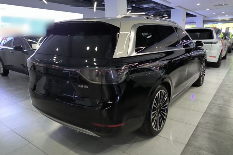 Used Hima AITO M9 2024 Range-Extended Ultra Version 42 kWh 6-Seater Model Rear Right 45 Deg