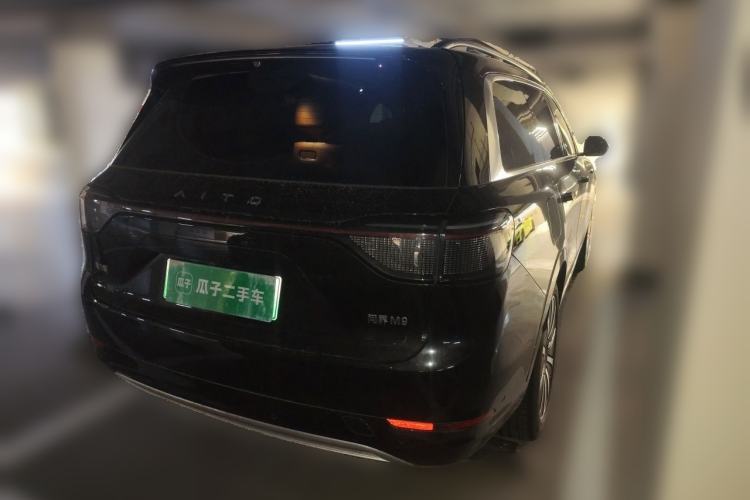 Used Hima AITO M9 2024 Range-Extended Max Edition 52 kWh 6-Seater Version Rear Right 45 Deg