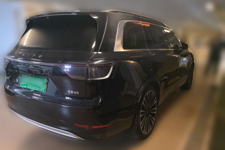Used Hima AITO M9 2024 Range-Extended Max Edition 42 kWh 6-Seater Version Rear Right 45 Deg