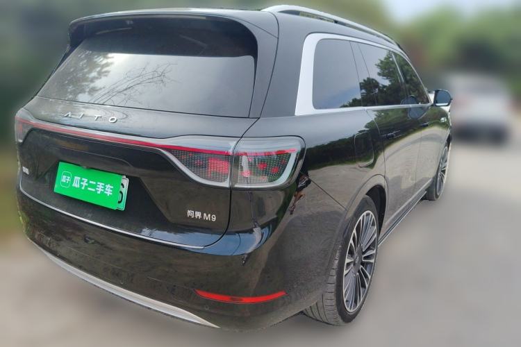 Used Hima AITO M9 2024 Range-Extended Ultra Version 42 kWh 6-Seater Model Rear Right 45 Deg