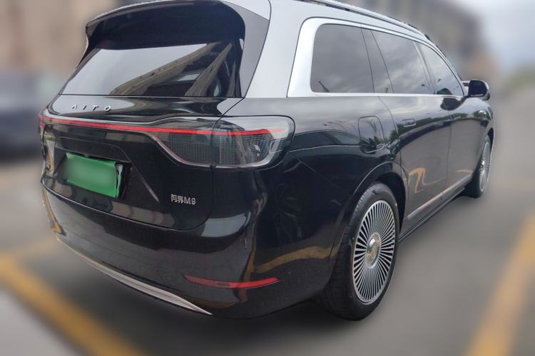 Used Hima AITO M9 2024 Range-Extended Ultra Version 52 kWh 5-Seater Model Rear Right 45 Deg