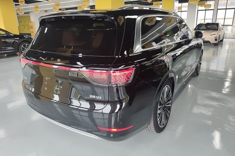 Used Hima AITO M9 2024 Range-Extended Max Edition 42 kWh 6-Seater Version Rear Right 45 Deg