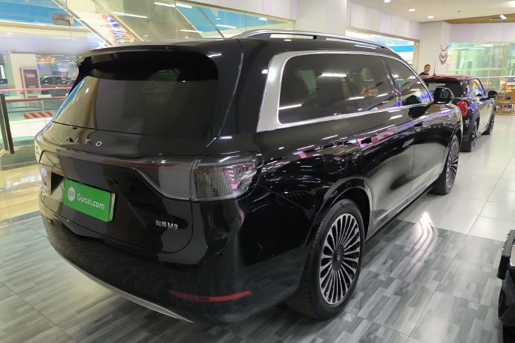 Used Hima AITO M9 2024 Range-Extended Ultra Version 52 kWh 6-Seater Model Rear Right 45 Deg
