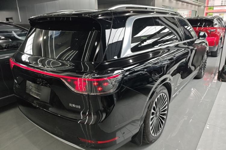 Used Hima AITO M9 2024 Range-Extended Ultra Version 52 kWh 5-Seater Model Rear Right 45 Deg