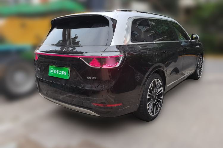 Used Hima AITO M9 2024 Range-Extended Ultra Version 42 kWh 6-Seater Model Rear Right 45 Deg