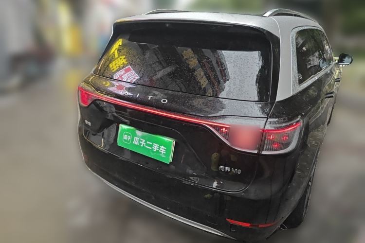 Used Hima AITO M9 2024 Range-Extended Max Edition 42 kWh 6-Seater Version Rear Right 45 Deg