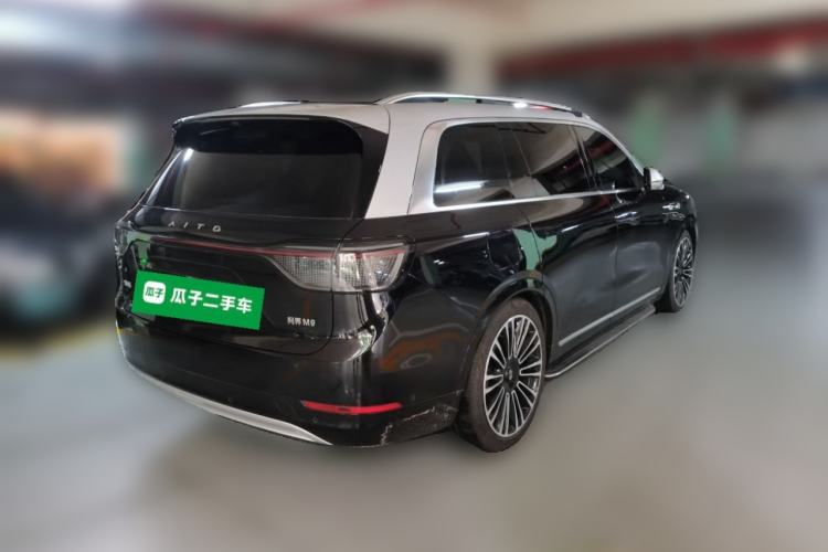 Used Hima AITO M9 2024 Range-Extended Ultra Version 42 kWh 6-Seater Model Rear Right 45 Deg