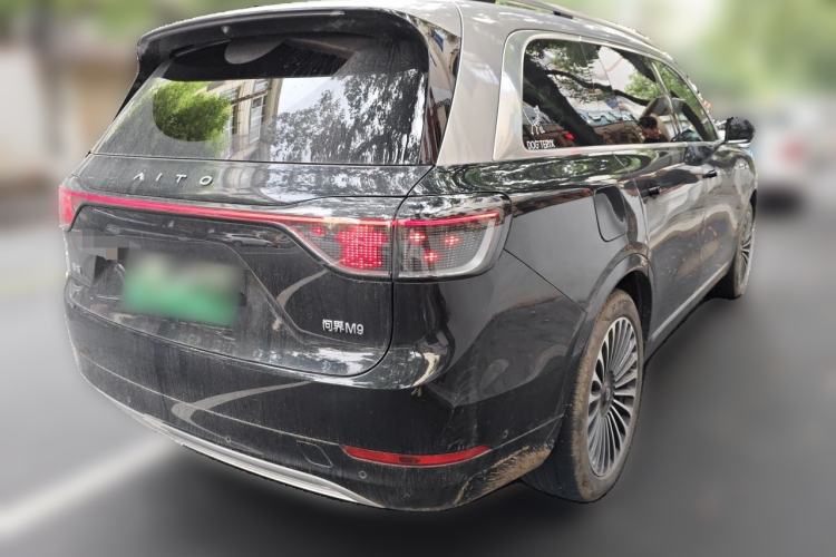 Used Hima AITO M9 2024 Range-Extended Ultra Version 52 kWh 6-Seater Model Rear Right 45 Deg
