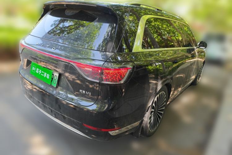 Used Hima AITO M9 2024 Range-Extended Max Edition 42 kWh 5-Seater Version Rear Right 45 Deg