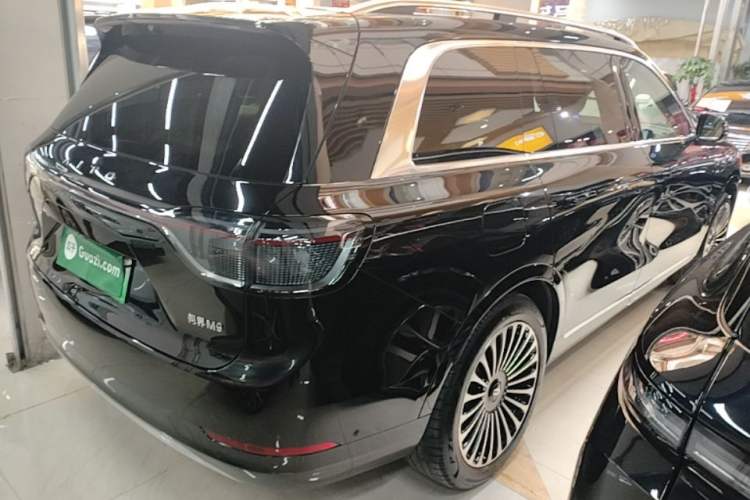 Used Hima AITO M9 2024 Range-Extended Ultra Version 52 kWh 6-Seater Model Rear Right 45 Deg