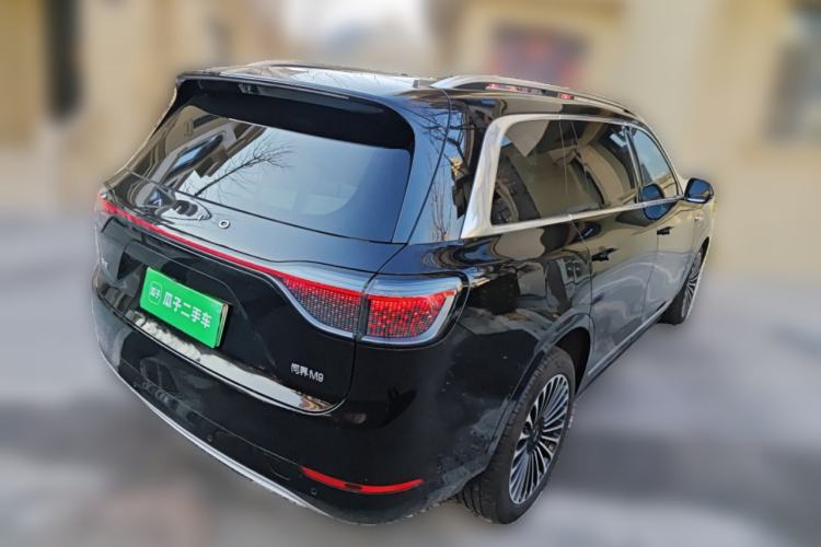 Used Hima AITO M9 2024 Range-Extended Ultra Version 52 kWh 6-Seater Model Rear Right 45 Deg
