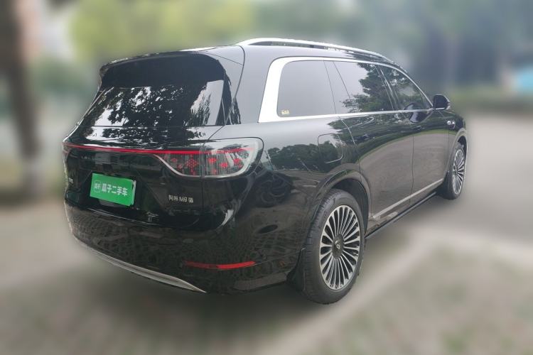Used Hima AITO M9 2024 Range-Extended Ultra Version 52 kWh 6-Seater Model Rear Right 45 Deg