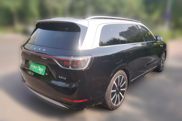 Used Hima AITO M9 2024 Range-Extended Ultra Version 52 kWh 6-Seater Model Rear Right 45 Deg