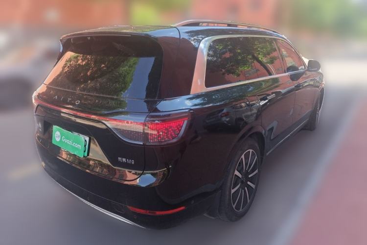 Used Hima AITO M9 2024 Range-Extended Max Edition 52 kWh 6-Seater Version Rear Right 45 Deg