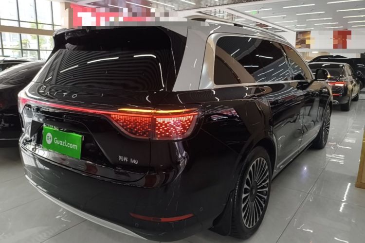 Used Hima AITO M9 2024 Range-Extended Max Edition 42 kWh 6-Seater Version Rear Right 45 Deg