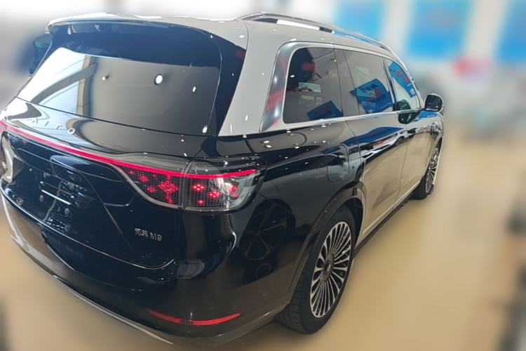 Used Hima AITO M9 2024 Range-Extended Ultra Version 52 kWh 5-Seater Model Rear Right 45 Deg